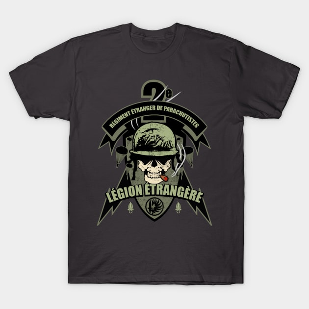 Tee shirt legion etrangere 2 rep 2025